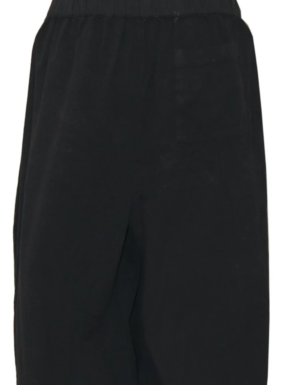 Free People Day In The Life Drawstring Pocket Black Straight Leg Pants M